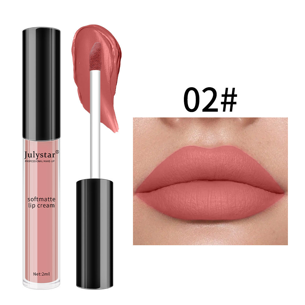 Christmas Makeup Powder Mist Matte Candy Lip Glaze Matte Long Lasting Moisturizing Liquid Lipstick
