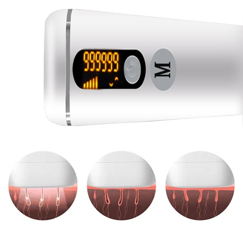 Photonic IPL Laser Hair Removal Instrument Multi-functional Portable Painless Hair Removal Instrument Your Lips Armpitsï¼ˆDYM-011ï¼‰