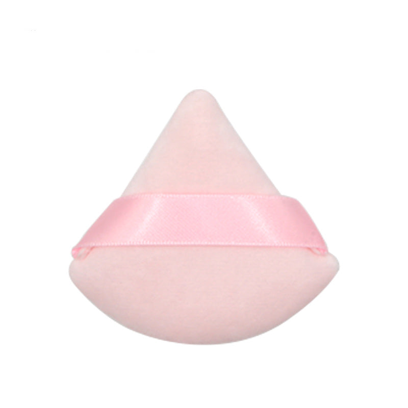 Triangle Dry Powder Puff Fiber Crystal Cotton Delicate On Makeup Beauty Tools Powder Puff