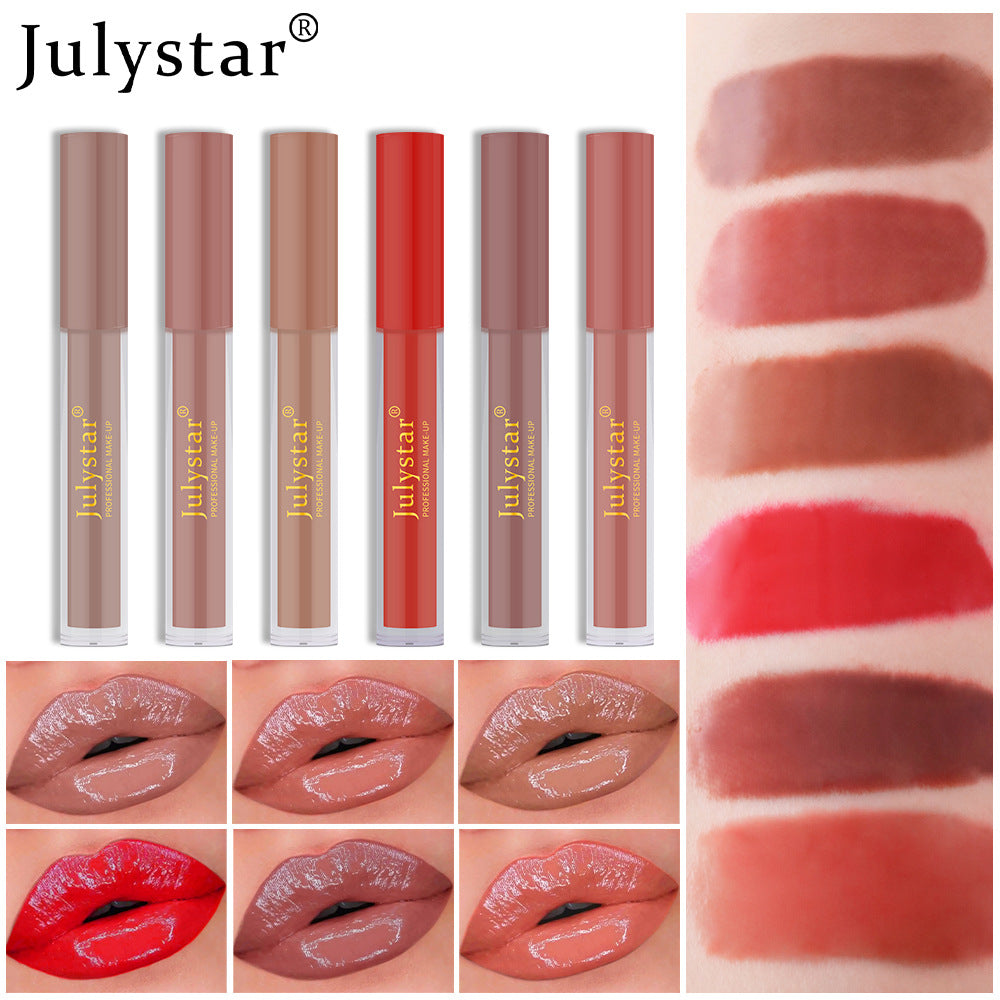Waterlight Mirror Colorless Lip Glaze Female Pearlescent Transparent Moisturizing Lip Honey