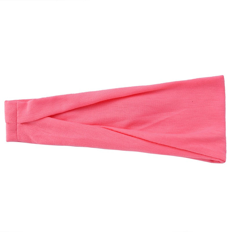 Sports headband women's yoga headband men's running headband sweat absorbing headscarf