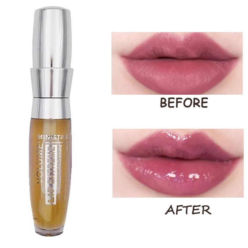 New Sexy Big Lips Lip Gloss Long Lasting Moisturizing Lip Plumper Extreme Waterproof Transparent Lip Gloss Makeup Beauty Tools