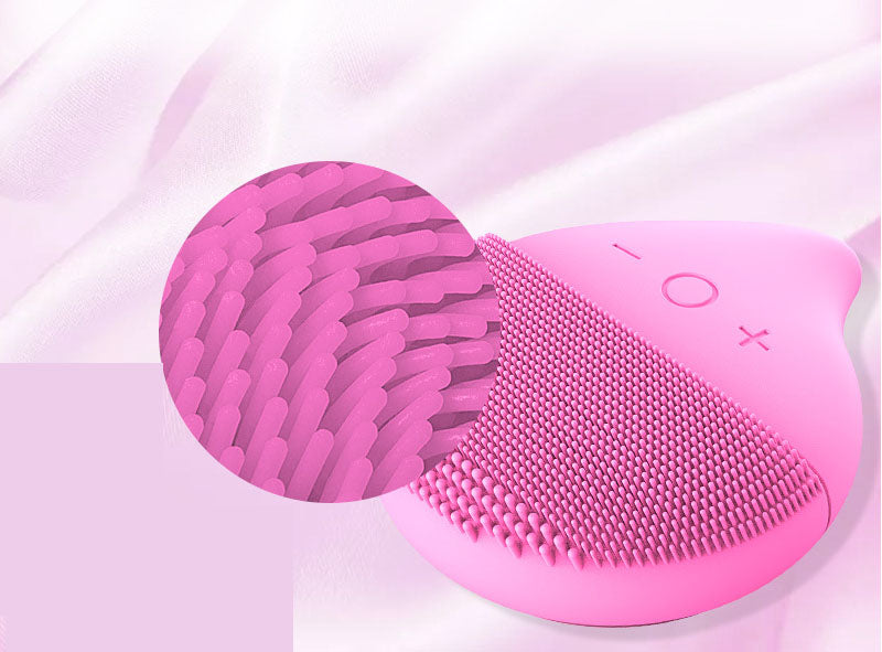 New Pore Cleansing Facial Cleansing Instrument Rechargeable Sonic Beauty Instrument Warm Cleansing Face