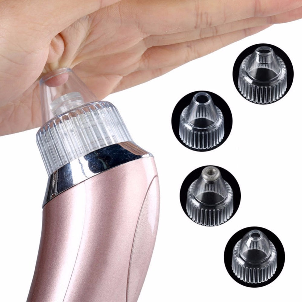 Electric Mini Handheld Dead Skin Acne Vacuum Suction Blackhead Removal Face Lifting Skin Tightening Rejuvenation Beauty Machine