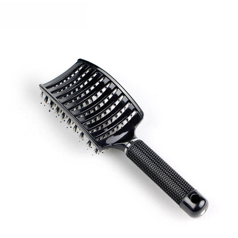 Hairbrush Bristle Nylon Comb Hair Scalp Massage Salon Hairdressing Styling Tools