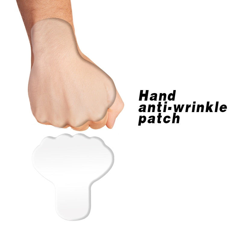 Reusable Anti Wrinkle Face Neck  Chest Hand Eye Nose Pad Silicon Transparent Anti Microgroove Removal Sticker Skin Care Patch