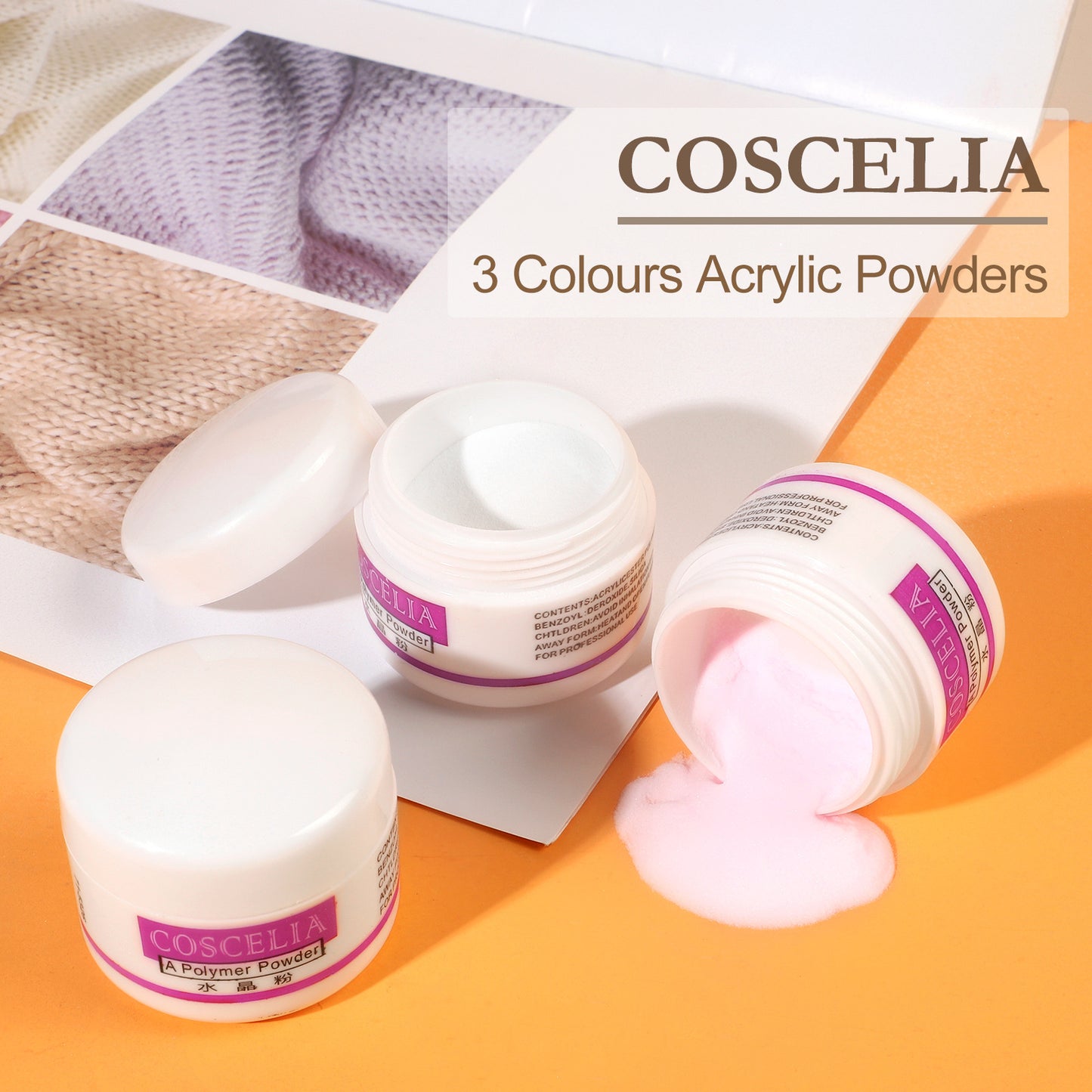 Crystal Powder Extension Nail Manicure Tool Set DIY Nail Extension Crystal Powder Three-Dimensional Modeling Carved Nail Powder