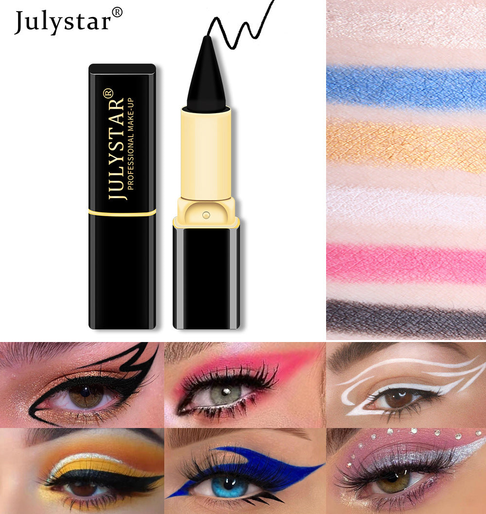 Long-Lasting Eyeliner Waterproof And Oil-Resistant Not Easy To Smear Long-Lasting Quick-Drying Sweat Does Not Smudge Color Eyeliner