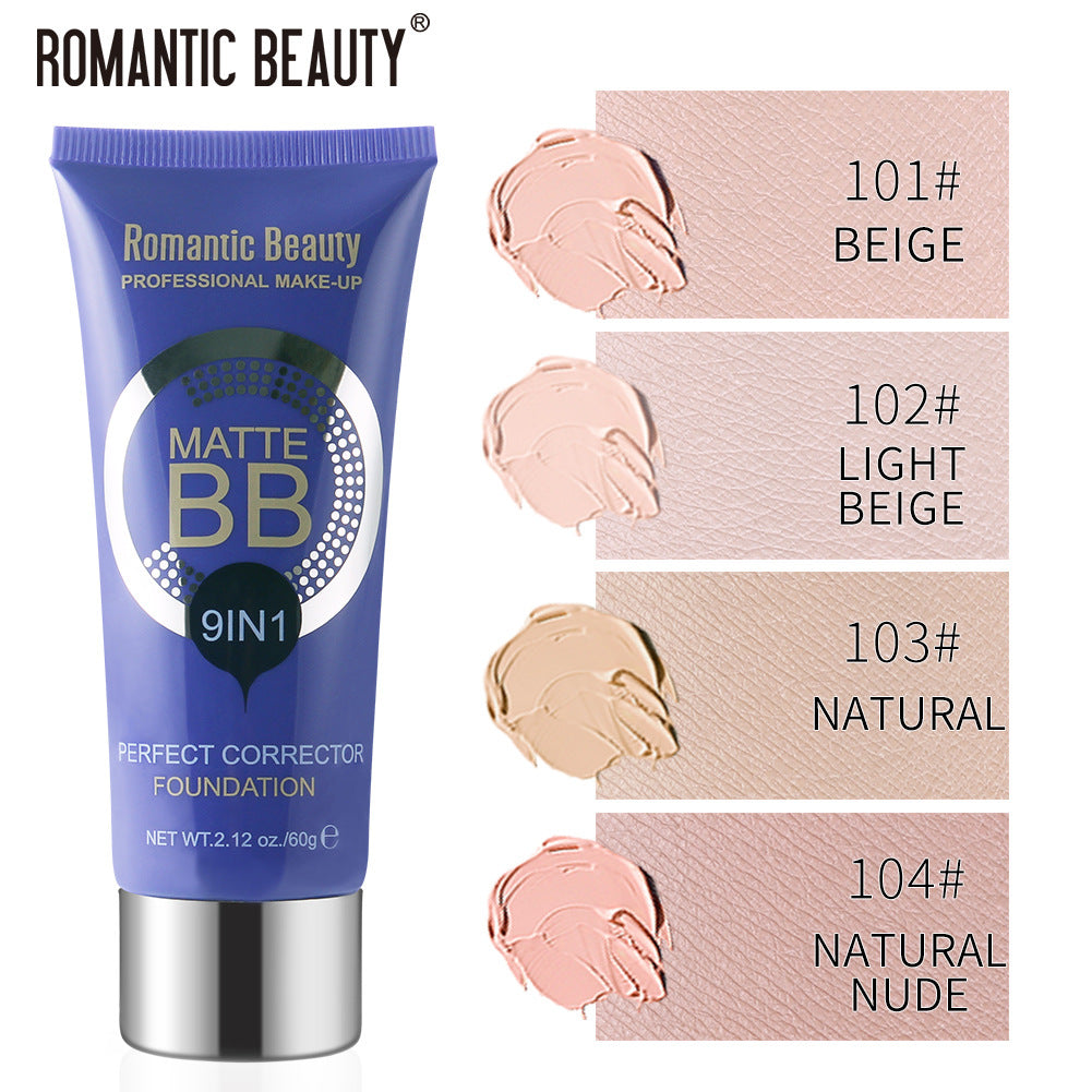 Omantic Beauty Liquid Foundation To Beautify Facial Pores Concealer Not Easy To Take Off Makeup BB Cream