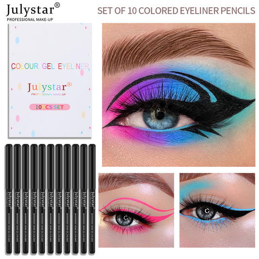 New Set Of Eyeliner Pencil Waterproof And Oil-Proof Non-Smudge Eyeliner Gel Pencil