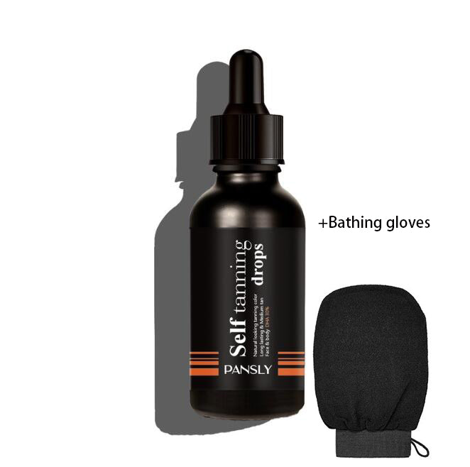 Mei Hei Shui Wheat Color Sun Free Natural Black Effect Fixed Color Mousse Self Tanning Drops