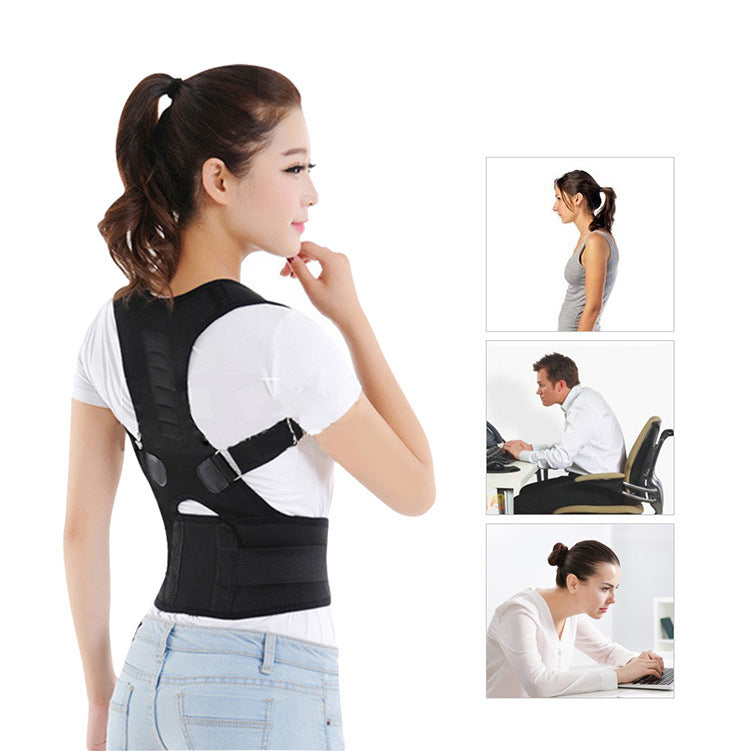 Magnetic Adult Correction Belt Body Shaping Fixed Belt Posture Corrector Korean Hunchback Correction Belt