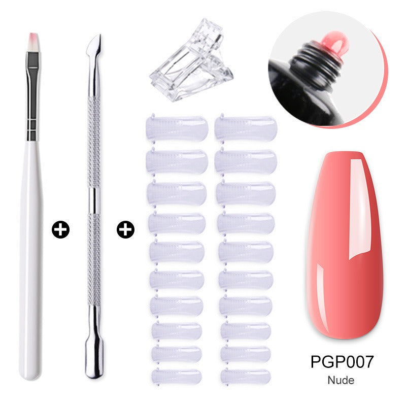 Nail Enhancement Crystal Extension Gel Tool Set Fast Extension Crystal Model Gel Uv Phototherapy Gel