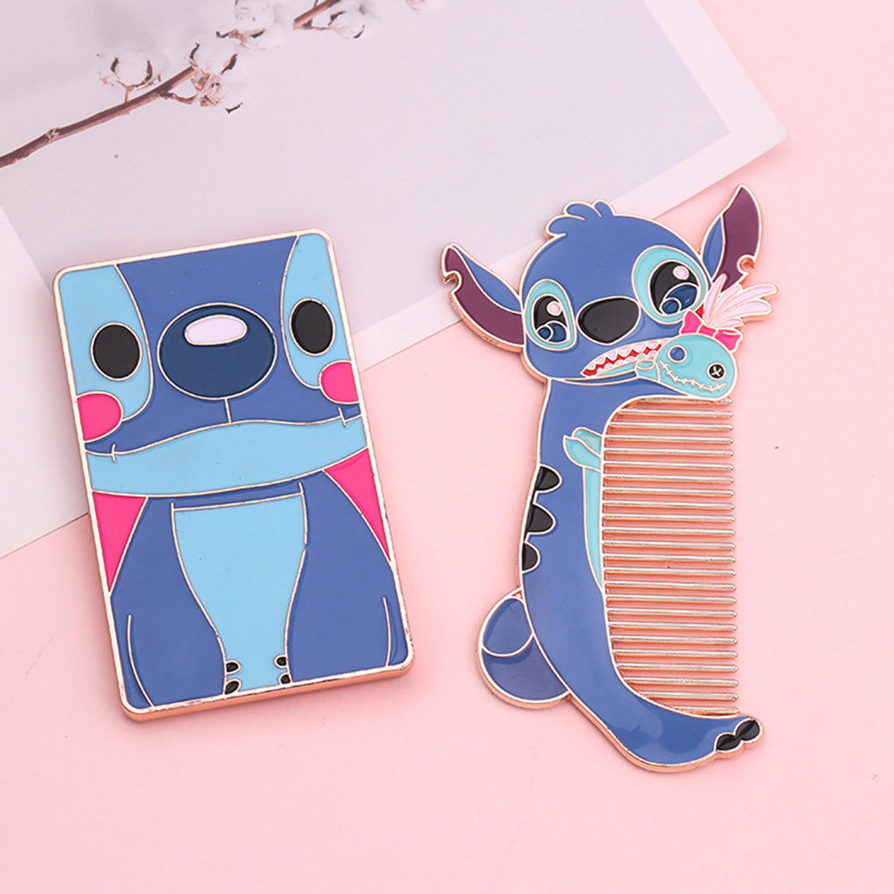 Stitch Doll Styling Comb Makeup Mirror Stitch Hair Comb Giveaway Gift