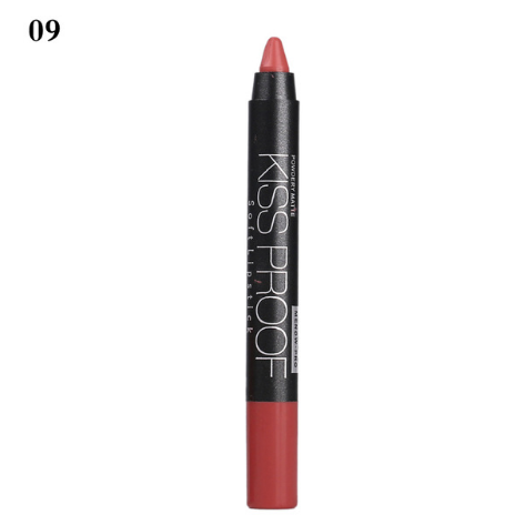 New 19 Colors MENOW KISS PROOF M.n Sexy Beauty Waterproof Lip Pencil Lipstick Lip Gloss Lip Liner