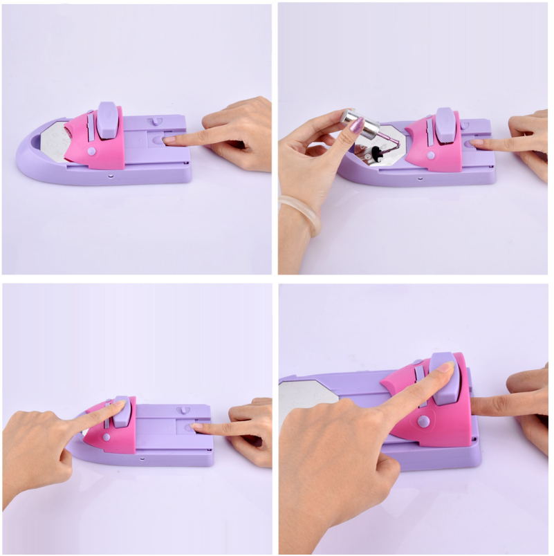Beauty DIY Nail Art Stamping Printing Machine Nail Art Printer Drawing Nail Printer+6Nail Image Plate