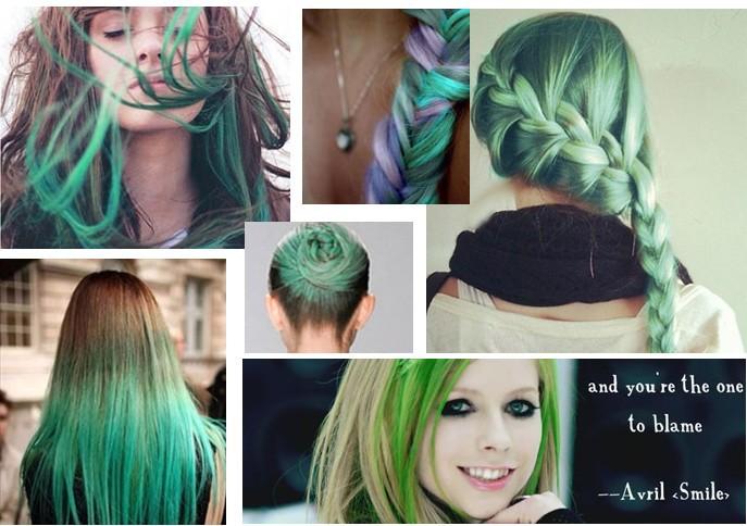 Hair Dying Chalk Temporary Hair Powder Soft Salon Hair Color DIY Salon 4 Colors optional one time use