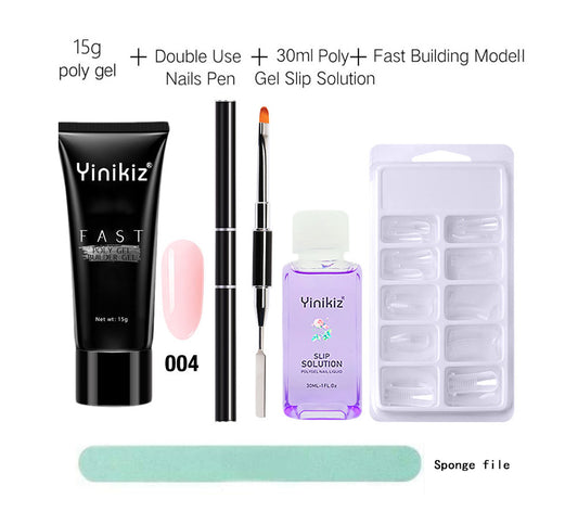 Crystal Gel Gel Quick Extend Gel Set polygel