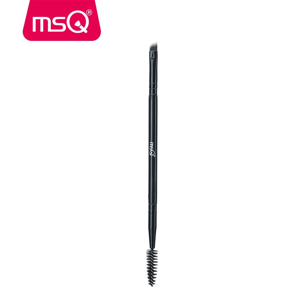 MSQ Makeup Brush Eyeliner Eyebrow Brush Double End Make Up Brushes Beauty Makeup Tool
