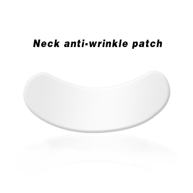 Reusable Anti Wrinkle Face Neck  Chest Hand Eye Nose Pad Silicon Transparent Anti Microgroove Removal Sticker Skin Care Patch