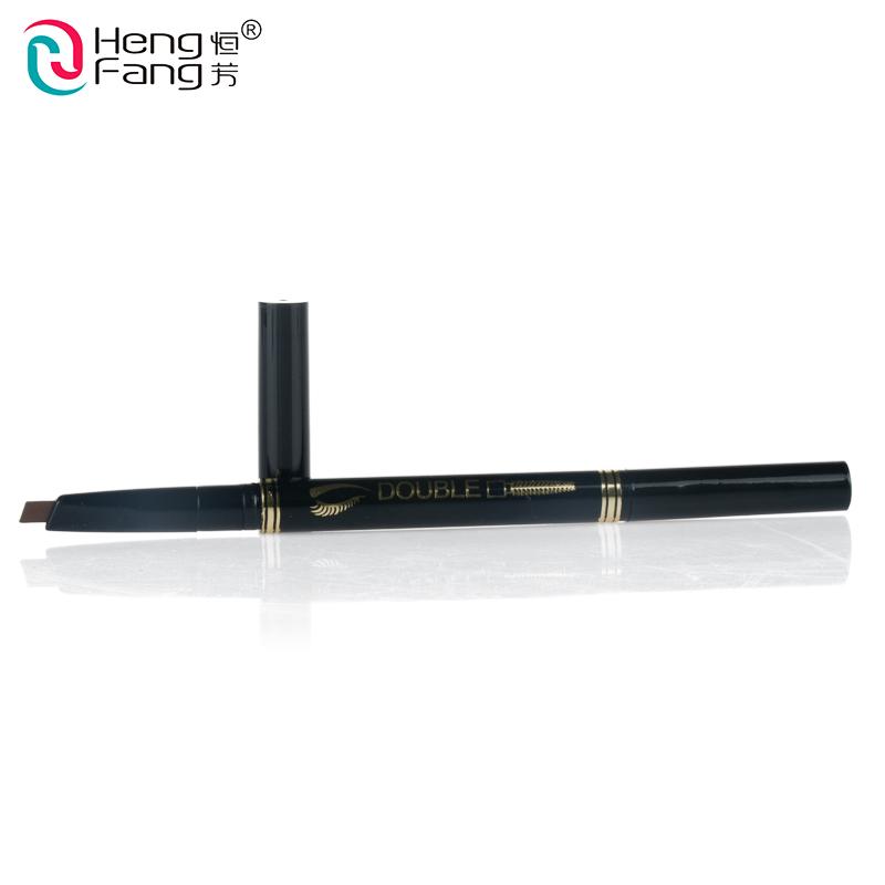 5 Colors 24 Hours Long-lasting Double-headed Eyebrow Pencil Soft and Smooth Fashion Eye brow 0.12g Makeup Brand HengFang #H6511