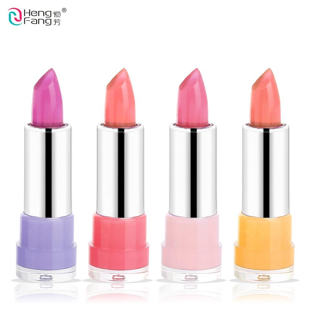 Temperature-changed Lipstick Lip Balm 7 Colors Lipbalm Nutritious Lips 3.5g Makeup Brand HengFang #H9223-H9266