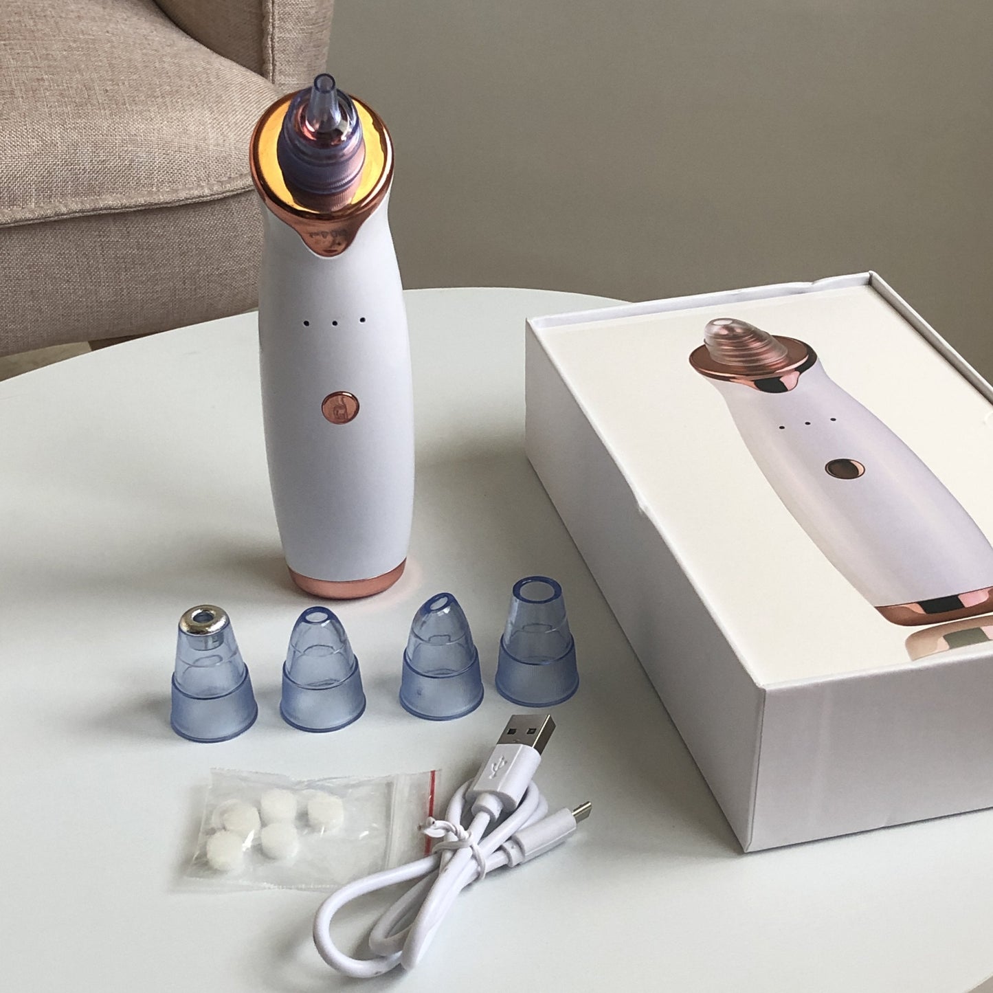 Aparelho elèŒ…ctrico portè°©til para Limpeza de pele Soft & Clean