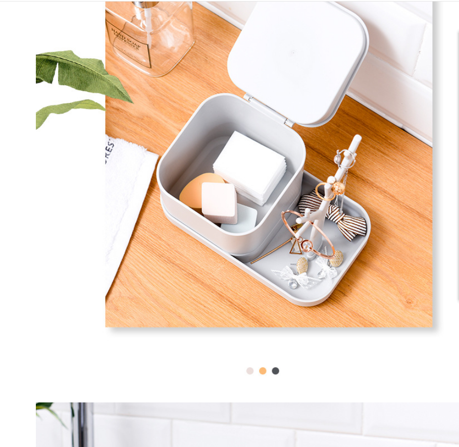 New storage makeup organizer for cosmetics,makeup box for jewelry organizer,cosmetic storage holder for lipsticks/cream/mask