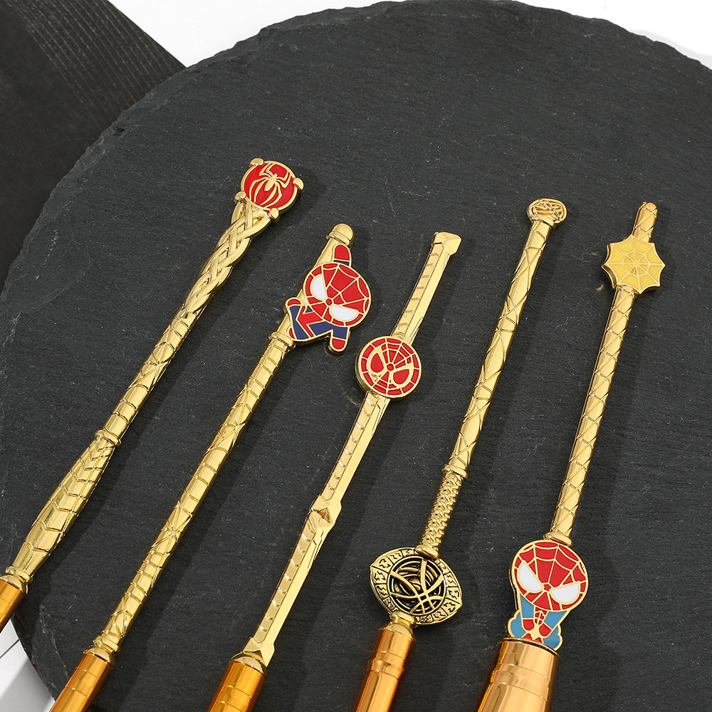 Marvel Spider-Man Heroes of No Return Doctor Strange Surroundings Three-dimensional Metal Makeup Brush Eyeshadow Brush Set