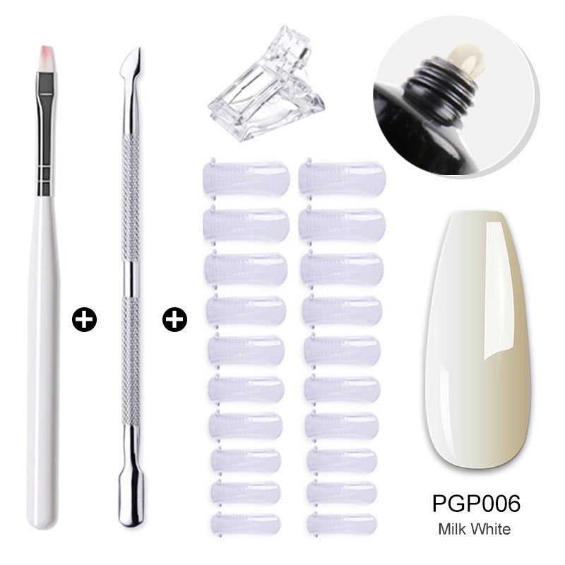 Nail Enhancement Crystal Extension Gel Tool Set Fast Extension Crystal Model Gel Uv Phototherapy Gel