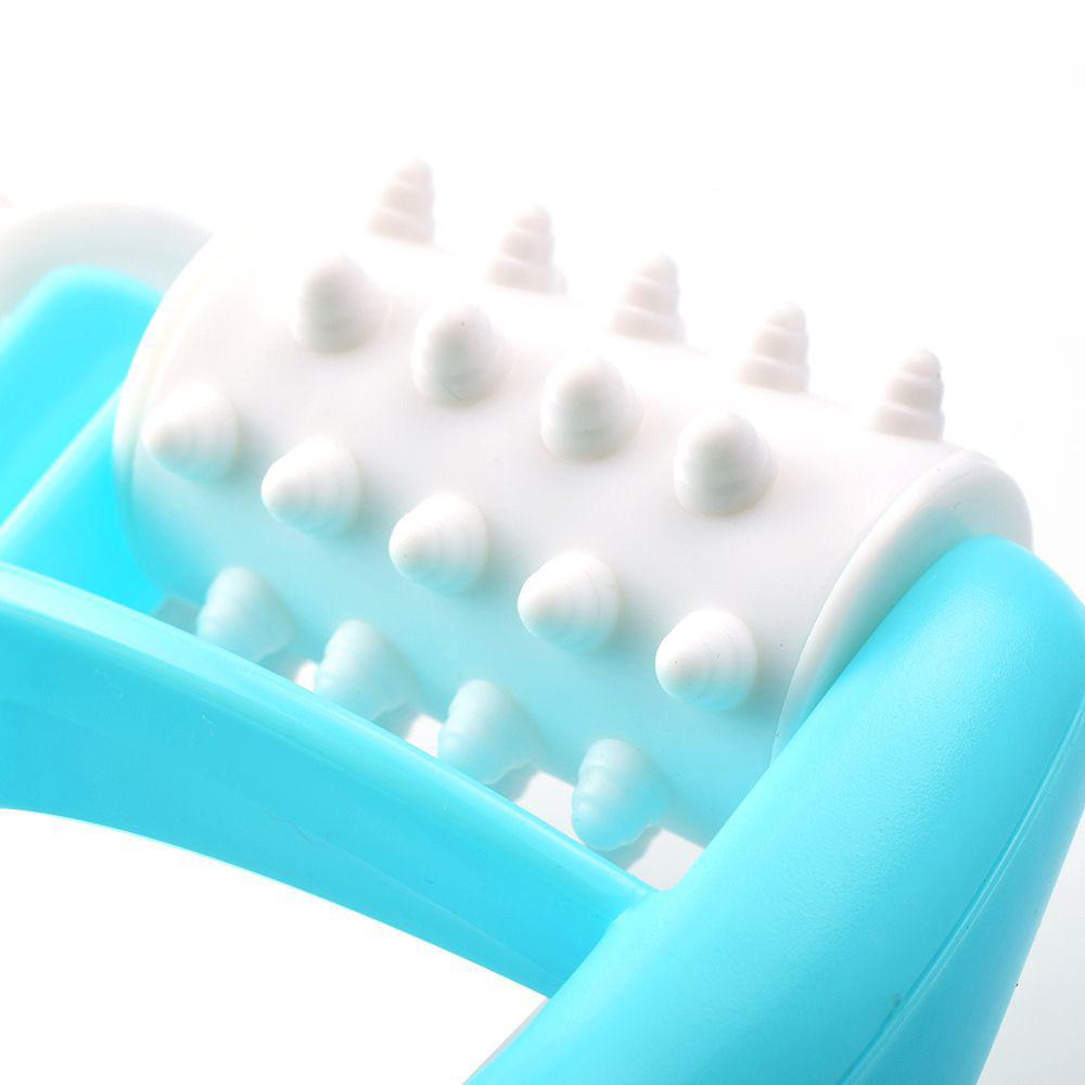 Blue D Type Fat Control Roller Massager Cellulite Leg Abdomen Legs Neck Buttocks Fast Anti Fatigue