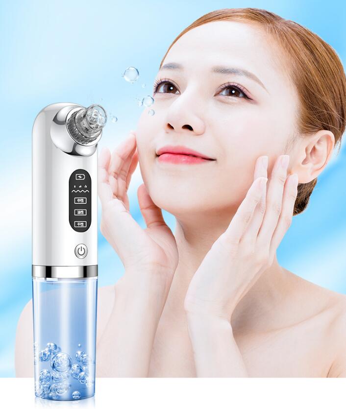 Small Bubble Beauty Instrument Household Pore Cleaning Oxygen Injection Instrument Electric Blackhead Suction Instrument