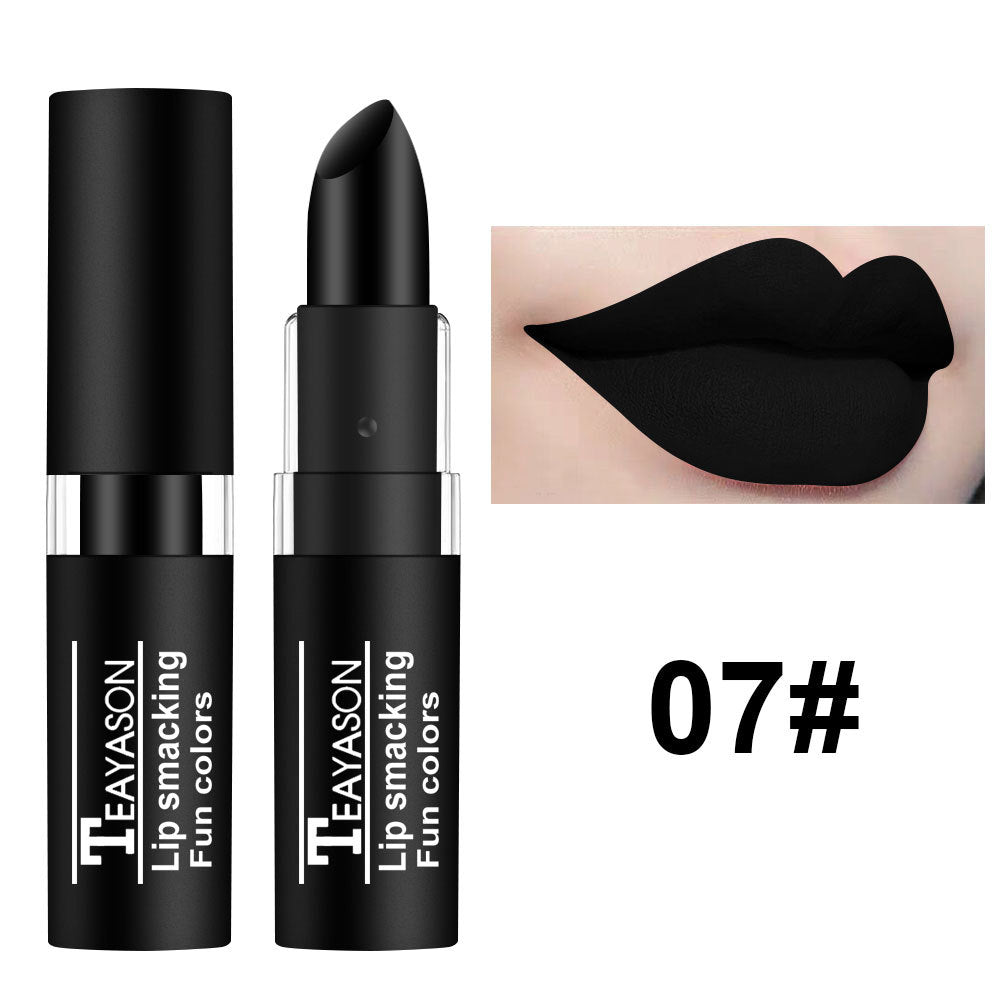 Lipstick White Nude Vampire Olive Green Black Purple Halloween Creative Makeup Retro