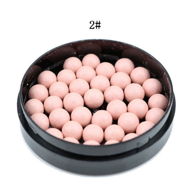 1pc Makeup Face Matte Blusher Ball 3 In 1 Blush Eyeshadow Contour Cosmetics Powder Balls 8 Colors maquiagem