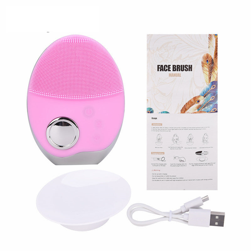 Multifunction Rejuvenation Photon Therapy Deep Cleaning Device 360 degree No Dead Corner Remove Dirt Shrink Pores Wash Brush