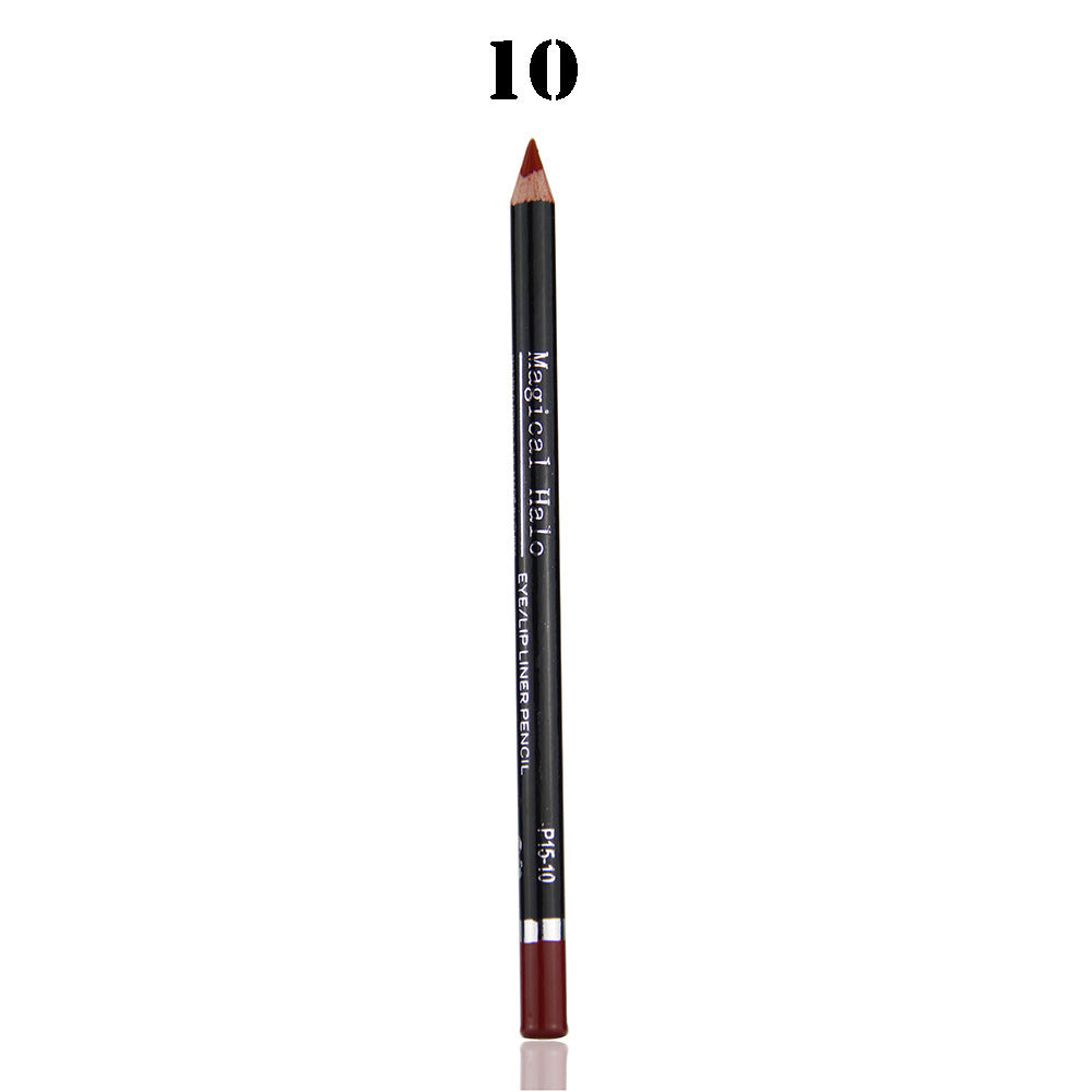Makeup MH12 Color Mixed Waterproof Lip Liner Lip Nude Lip Pencil Lipstick Pen Set of 12