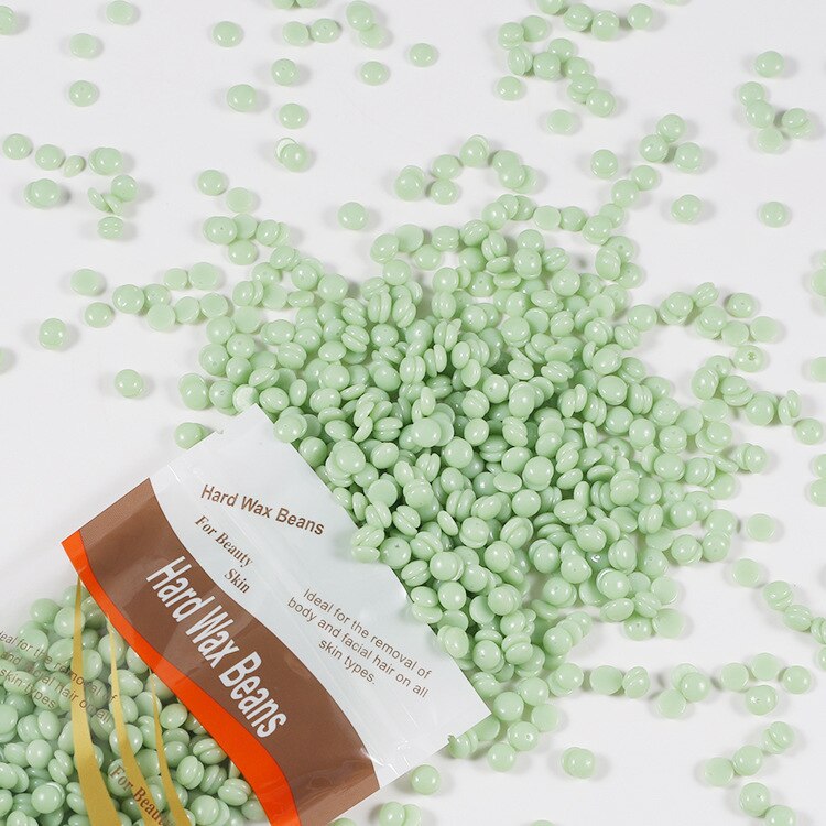 100g Wax beans Hard Hot Film Waxing Beans Bead Pellet Armpit Arm Legs Hair Removal No Strip Depilatory Wax-melt Warmer Machine