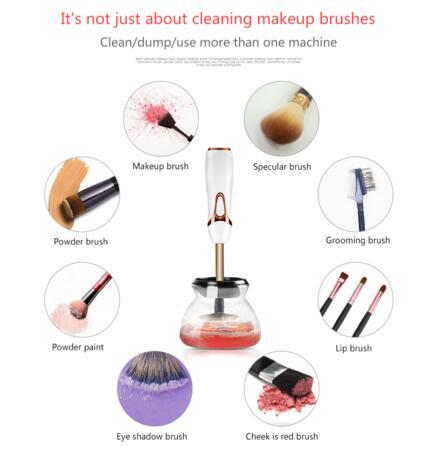 20set Electric makeup brushes cleaning Automatic washing machine Foundation brush cleaner and dryer beauty cosmetic Brush tool