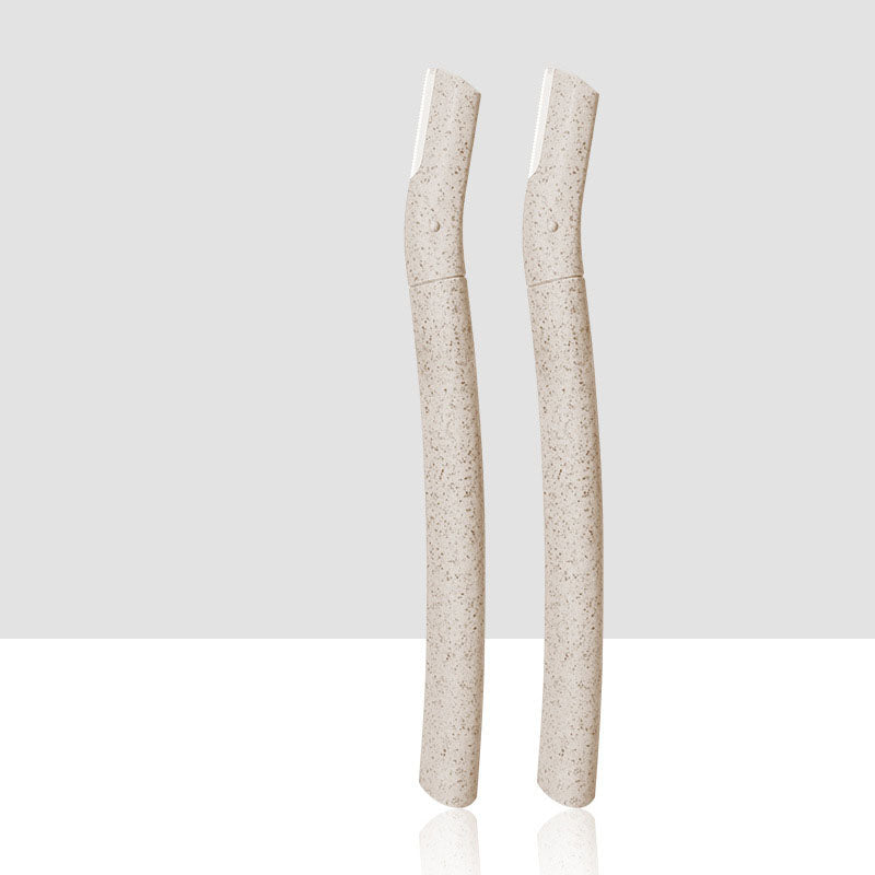 2 Pcs Eyebrow Trimmer Set Macro Safety Eyebrow Razor Ladies Eyebrow Shaver Shaved Eyebrow Knife Beauty Tool