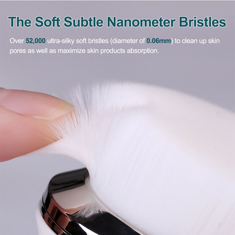 TOUCHBeauty 2 in 1 Sonic Facial Cleanser with Anti-Ageing Wrinkle Eye Massager, removes dark circles and puffiness TB-1581