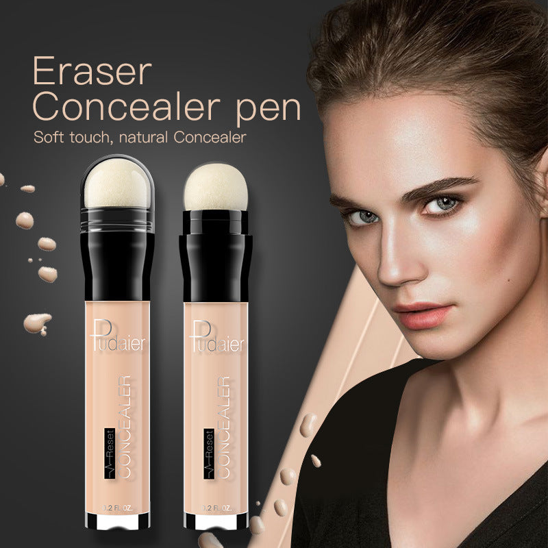 Pudaier New Eraser Concealer Pen To Repair And Cover Dark Circles Spots Acne Marks