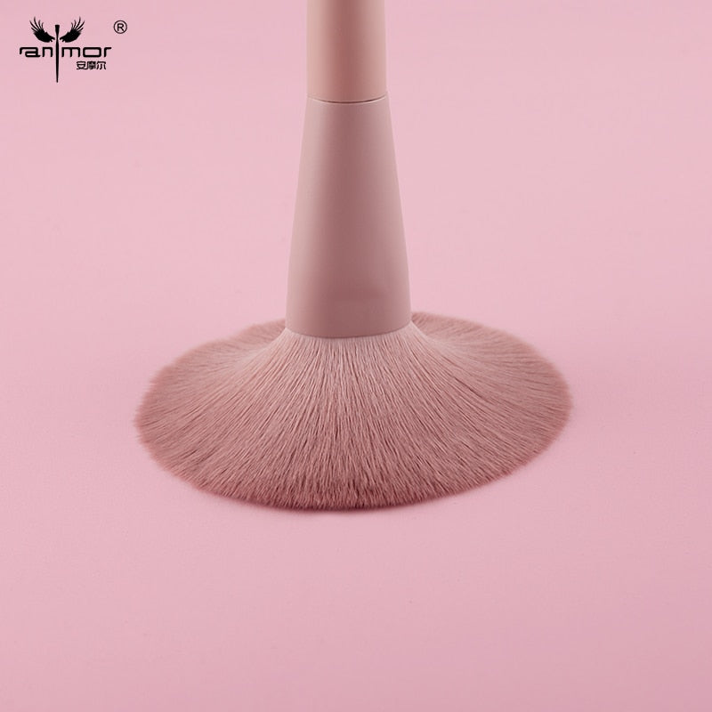 Anmor 11/8Pcs/lot  Makeup Brushes Set Synthetic Hair Professional Make Up Brush For Eyeshadow Foundation Powder Eyeliner Eyelash