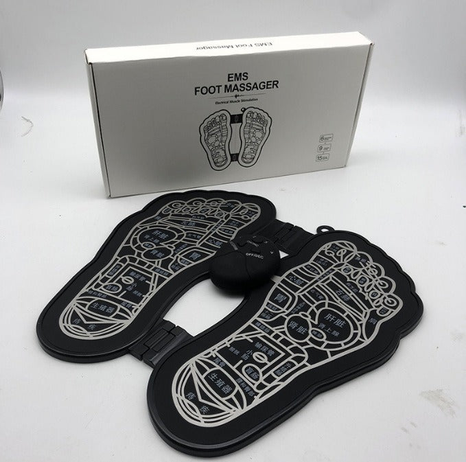 Hot Sale EMS Foot Massage Mat Electric Foot EMS Mat Plantar Point Stimulator Pulse Therapy Machine