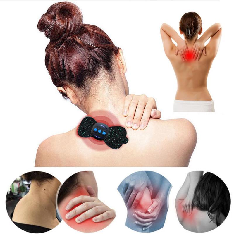 Massager Charging Mini Portable Massage Stickers Neck Stickers Cervical Vertebra Physiotherapy Instrument