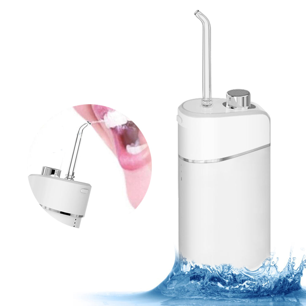Pulling Water Flosser Household Mini Smart Oral Cleaning Tooth Washing Machine Electric Portable Tooth Washing Machine