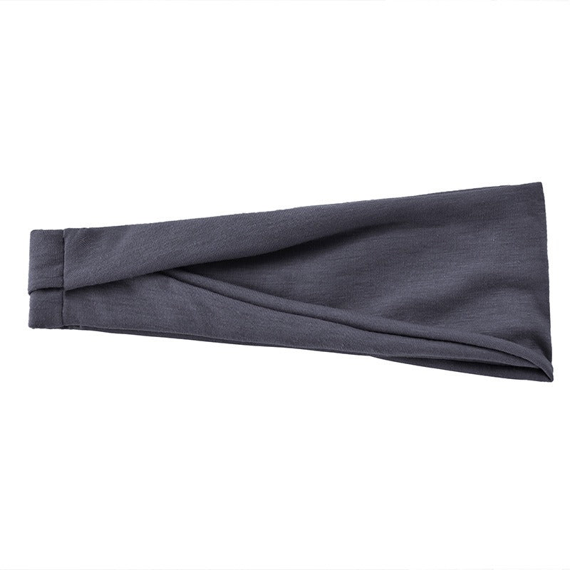 Sports headband women's yoga headband men's running headband sweat absorbing headscarf