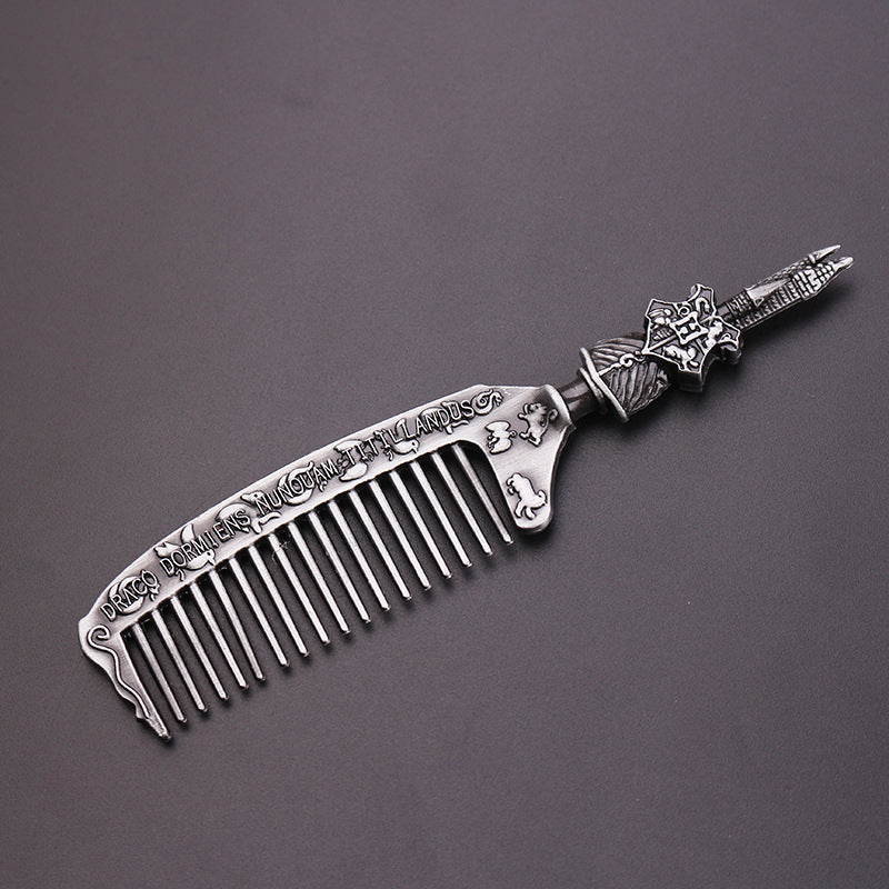 Harry Potter Retro Comb Hogwarts College Style Comb Peripheral Gift