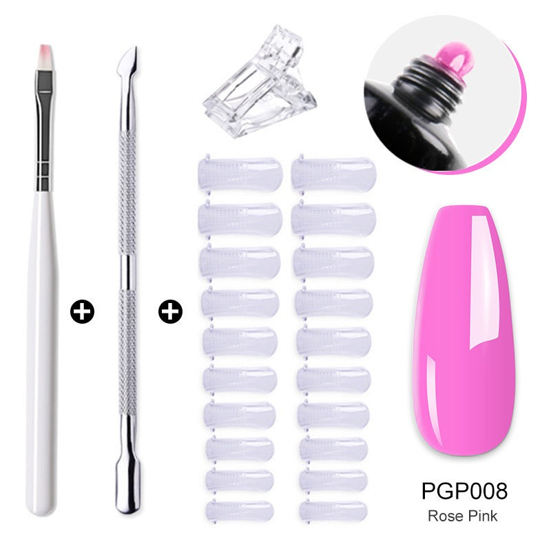 Nail Enhancement Crystal Extension Gel Tool Set Fast Extension Crystal Model Gel Uv Phototherapy Gel
