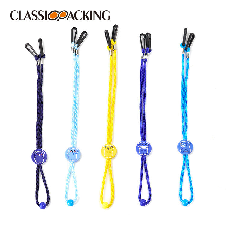 Trend Mask Anti-Lost Lanyard Nylon Hanging Neck Rope With Ins Cute Cartoon Children Adult Cartoon Mask Rope
