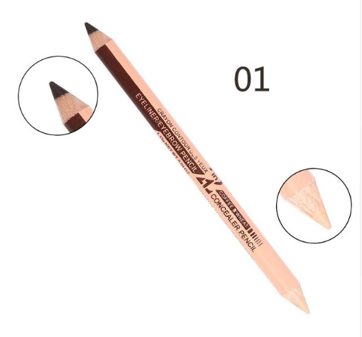 Menow 12PCS Concealer&eyebrow Pencil 2 in 1 Makeup Two-head use Professional Concealers Face Powder maquiagem  P09015